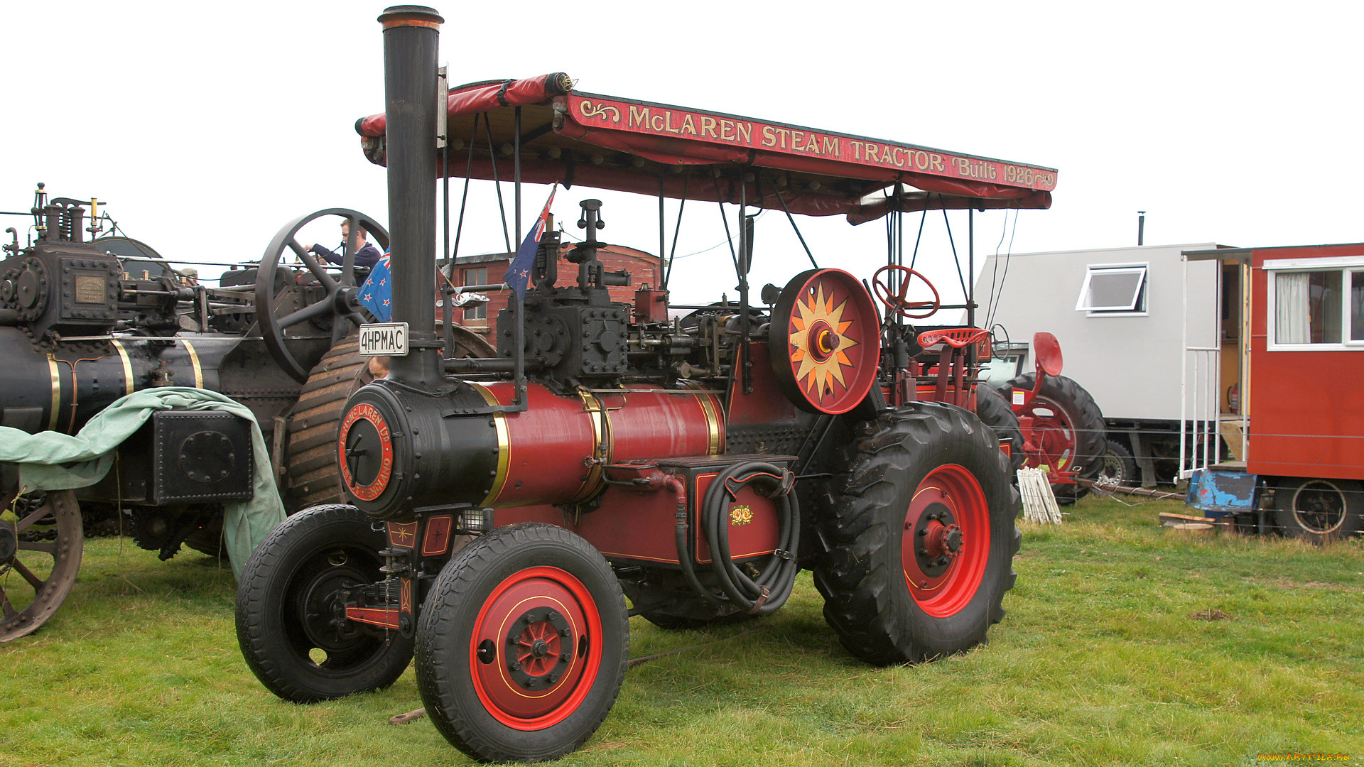 1926 mclaren steam tractor, , , , , 